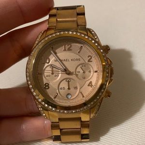 Michael Kors 40mm rose gold watch